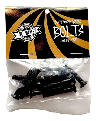 Imagen 1 de 1 de Set 8 Tornillos Skate O Long No Name Allen 1,25¨ Importados