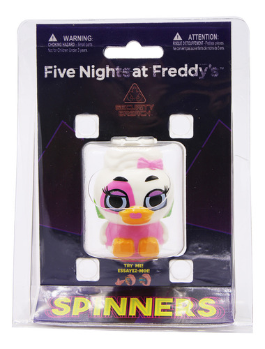 Spinner Five Night At Freddys Freddy Chica Monty Roxy Fidget Color Blanco