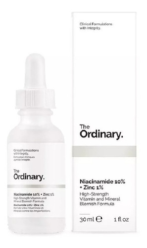 The Ordinary - Niacinamide 10% + Zinc 1% - 30ml - E. Imediat Momento De Aplicação Dia/noite Tipo De Pele