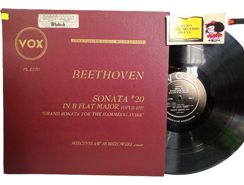 Lp - Acetato - Beethoven - Sonata 29 - In B Flat Major  