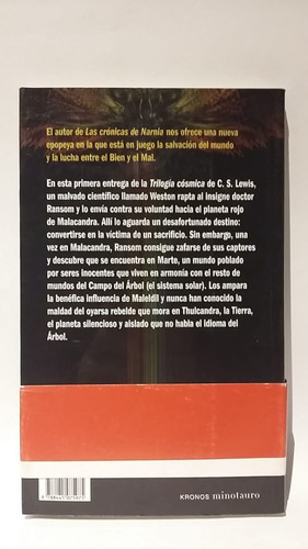 Más Allá Del Planeta Silencioso, 1, Trilogía Cósmica, Lewis! (Usado)