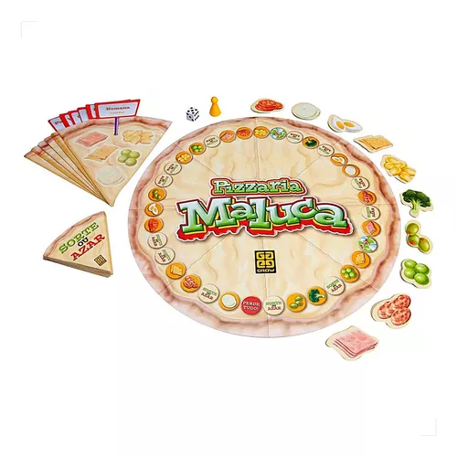 Kit Jogos De Tabuleiro Hamburgueria Maluca + Pizzaria Maluca