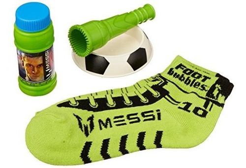 Paquete De Iniciación Leo Messi Footbubbles: Practica Tus