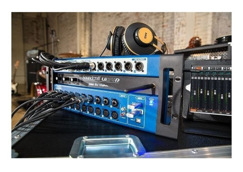 Imagem 7 de 7 de Console Soundcraft Ui24R de mistura 88V/265V