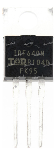 3x Irf640n Transistor Mos-fet N-ch 18a 200v .18 E To-220
