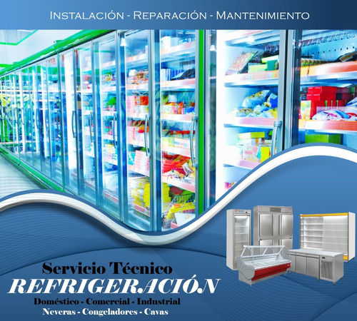 Imagen 1 de 9 de Servicio Tecnico Refrigeracion Neveras Y Aire Acondicionado