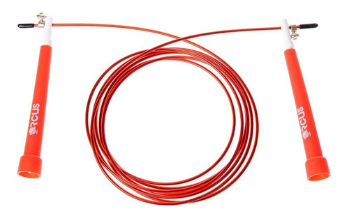 Imagen 1 de 1 de Cuerda Metálica De Velocidad Mangos De Plástico Marca Orcus