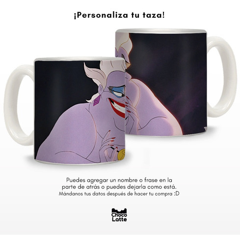 Taza Úrsula La Sirenita