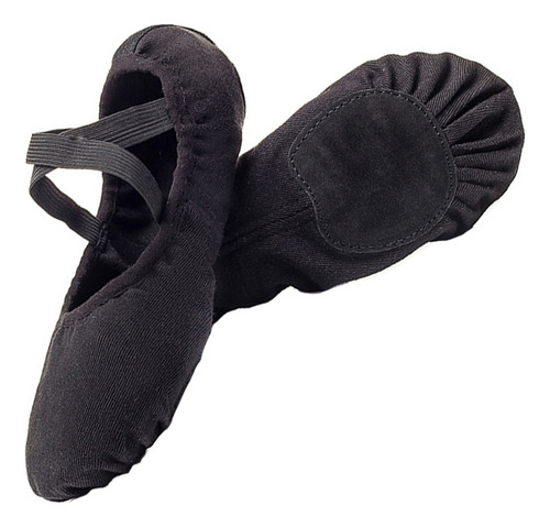 1 Par De Zapatos De Baile Elásticos Para Mujer
