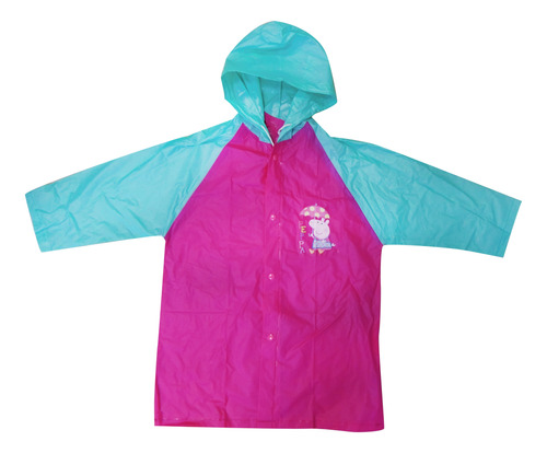 Pilot Infantil Lluvia Peppa Pig Con Capucha