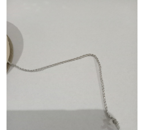 Outlet Cordon Cola Rata 2mm Bijouterie 5 Rollos X 100 Mts Plateado
