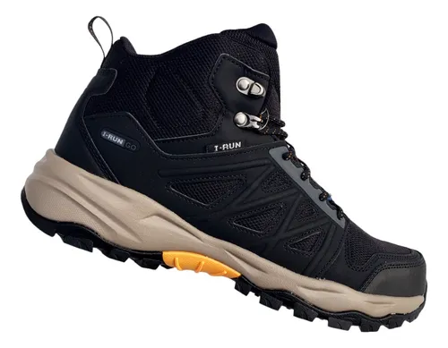 Zapatillas Salomon Hombre Cruzano 3 Mid Goretex Negras Outdoor en