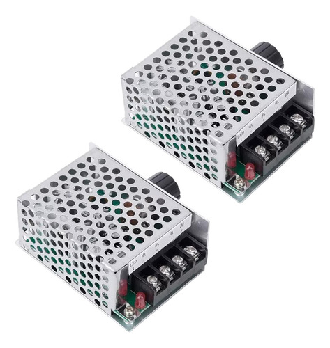2pcs Controlador De Velocidad Para Motor Dc Pwm Dc 9-60v 20a