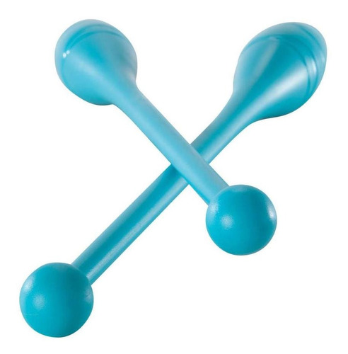 Maças De Ginástica Rítmica 42 Cm - Cor Azul