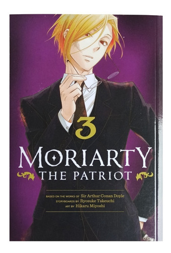 Moriarty The Patrioit Manga Volumen 3 (inglés)