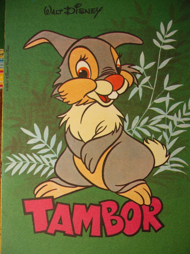 Tambor - Walt  Disney -  Bruguera N° 9