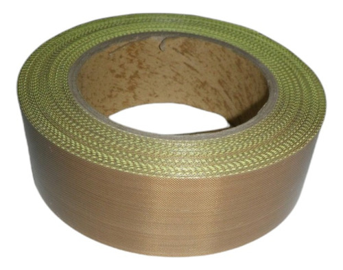 Rollo Cinta Teflon Con Adhesivo Con 2 Pulgadas De Ancho-