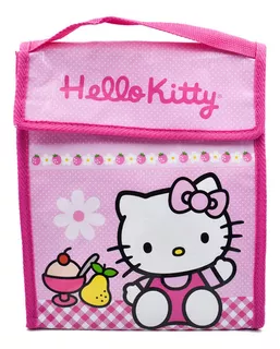 Hello Kitty Lonchera Termica Bolsa Almuerzo Infantil Y Dama