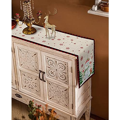 Corredor De Mesa De Navidad De 90 Pulgadas De Largo, Ca...