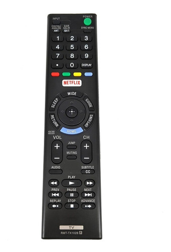 Control Remoto Tv Smartv Sony