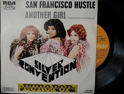 Silver Convention San Francisco Hustle / Another Girl (Usado)
