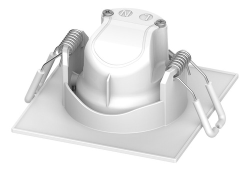Imagen 3 de 5 de Spot Embutir Dicro Led 7w Cuadrado Luz Día /fría Completo