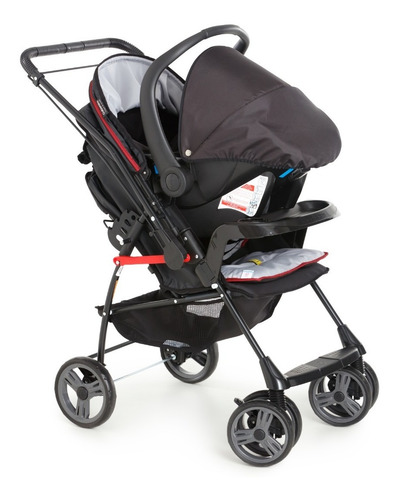 Imagem 2 de 9 de Kit Carrinho Bebê Galzerano Milano Com Bebê Conforto Cocoon