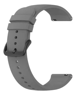 Pulseira Compatível Ticwatch S Lisa Em Silicone 20mm
