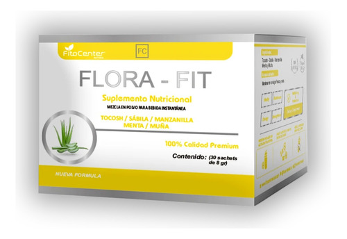 Flora-fit Fitocenter Regula Malestares Estomacales 30sachets