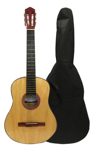 Guitarra Criolla Clasica De  Estudio + Funda