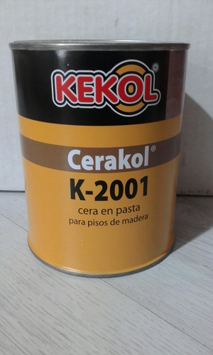 Imagen 1 de 1 de Cera En Pasta Kekol K-2001 X 1 Kg
