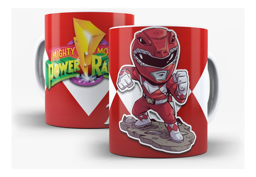 Mugs Power Rangers Tazas Serie De Television 