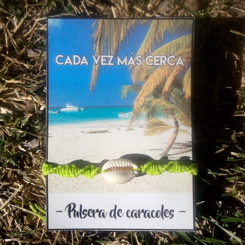 Imagen 8 de 9 de Pulsera De Caracol - Brazalete De Caracoles Pulsera Verano
