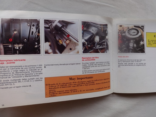 Manual Guantera Renault 9 R9 1991 Instrucciones Catalogo (Usado)