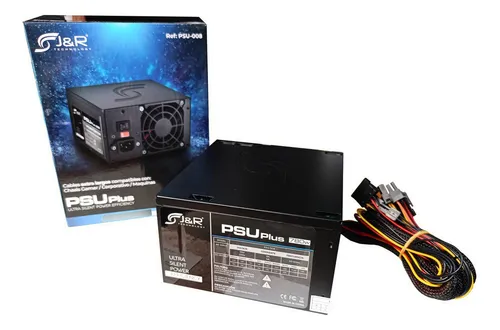 Fuente De Poder Para Pc J&r Psu 008 780w Cables Extra Largos