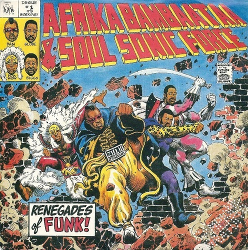 Lp Vinil (vg/+) Afrika Bambaataa & Soulsonic Force Renegades