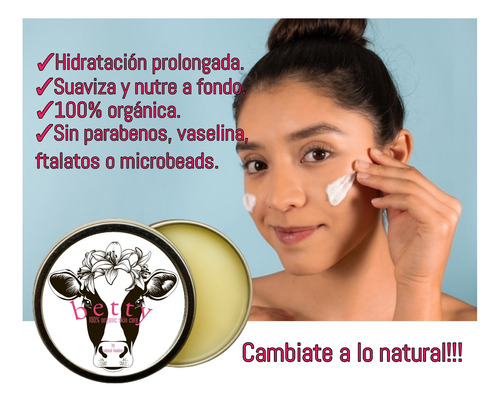 10 Pzs Bálsamo Orgánico Facial Con Sebo De Res Beef Tallow
