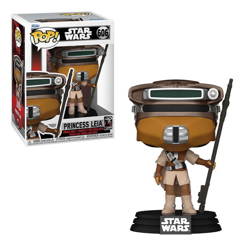 Funko Pop Star Wars Return Of The Jedi 40th Leia Boushh 606