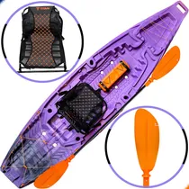 Comprar Caiaque De Pesca Atlas Titan Cadeira mas Remo Anti-enrosco Cor Nebulosa