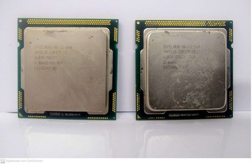 Kit 02 Processador: Intel I3-540 - 3.06ghz Com Defeito