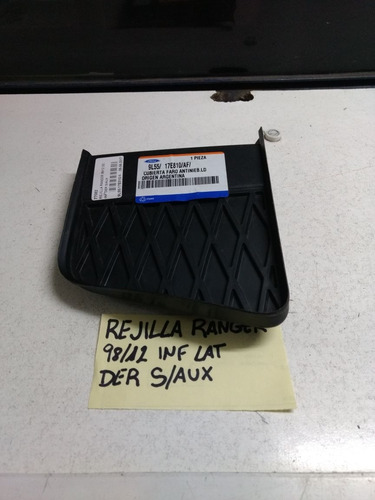 Rejilla Inferior Derecha Ford Ranger Modelo 98/12