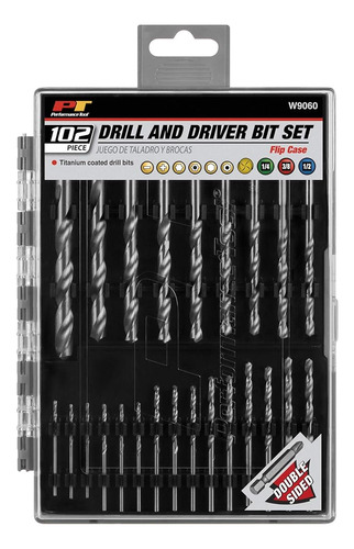 Herramienta De Rendimiento W9060 102pc Drill Y Driver Bit Se