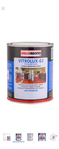 Barniz Vitrolux 63 1/4 De Gl Chilcorrofin Brillante Y Semi