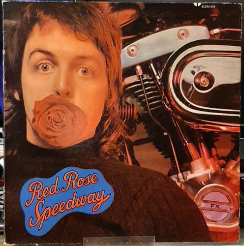Disco Lp Paul Mccartney Wings Red Rose Speedway Apple #6374