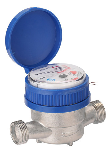 Imagen 2 de 6 de Medidor De Agua Mecánico Con Pantalla De 1/2 Pulgada, 15 Mm