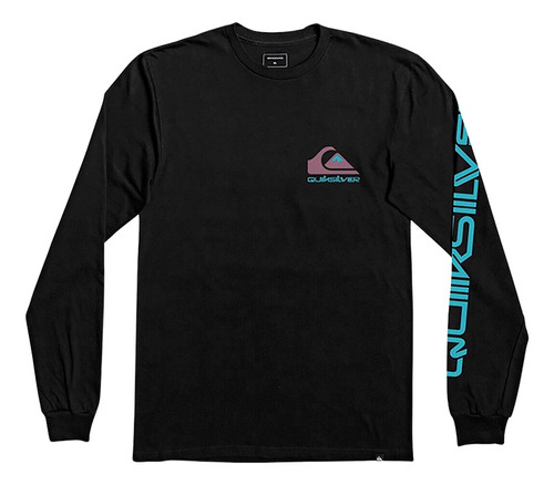 Quiksilver Remera Ml Omni Logo - Hombre - Cu2232106008