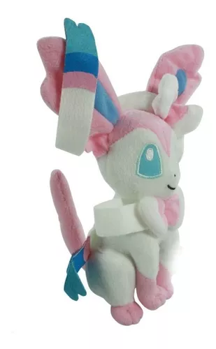 Pelúcia Turma Pokémon EEVEE SYLVEON SHINY (20 cm) - Importada