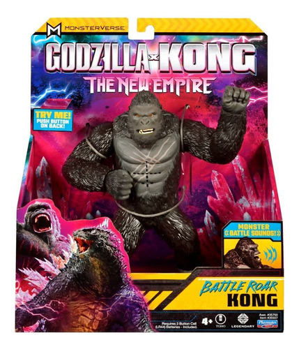 Monsterverse Godzilla Vs Kong Battle Roar Rugissement Kong