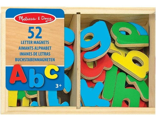Melissa & Doug Imanes Madera De Letras