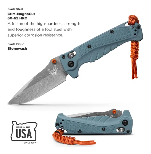 Cuchillo Para Exteriores Mini Adira 18065 Mango Grivory Azul